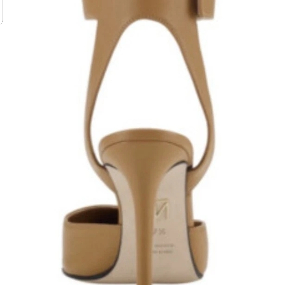 Tamara Mellon Camel Ankle Strap Heels - Picture 4 of 5